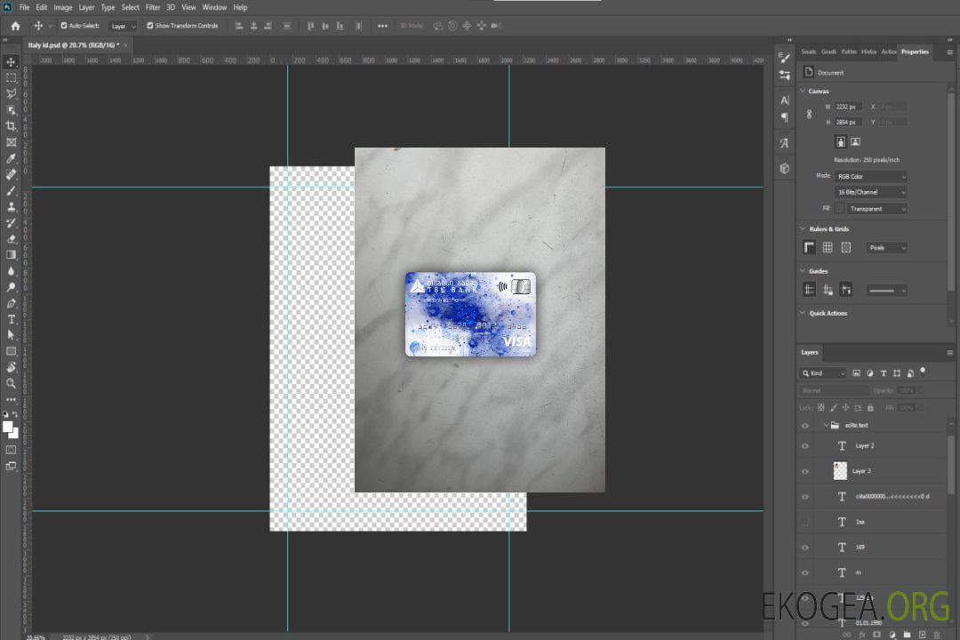 Géorgie TBC banque visa carte classique photolook recto template Géorgie TBC banque visa carte classique photolook recto template